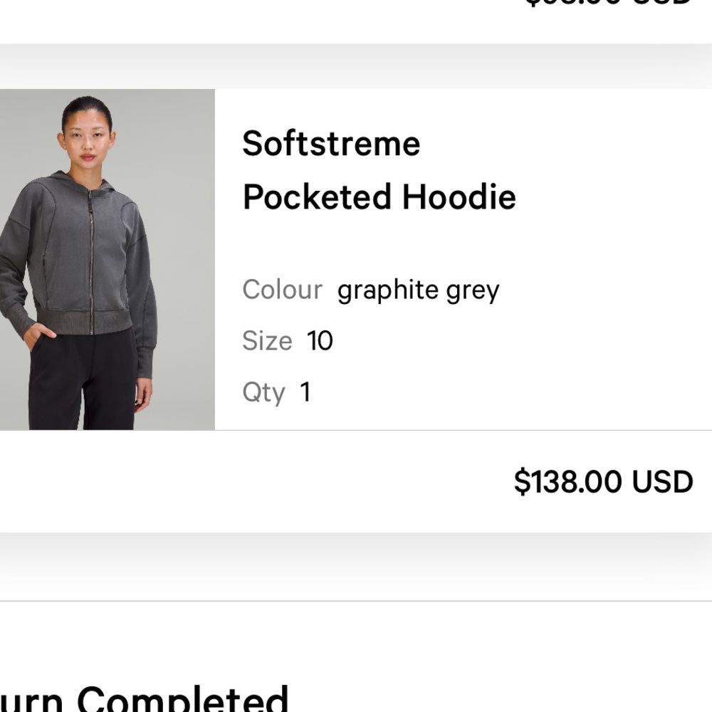 Softstreme Pocketed Hoodie in Graphite Grey